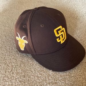 Padres 7 3/8 Fitted Hat